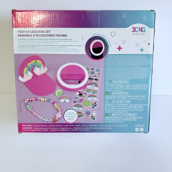 3C4G Tech Accessories Set - Pink and Purple - Picture 4 of 5